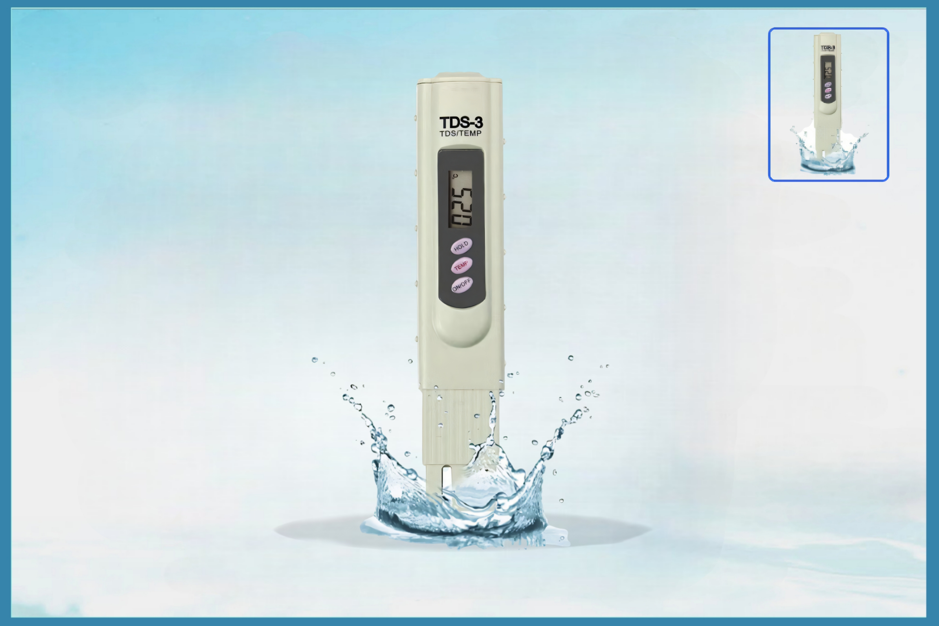   "عين النقاء الدقيقة" جهاز قياس ملوحة الماء -  TDS Meter 